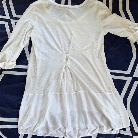 Anthropologie Left of Center 3/4 sleeve shirt - Picture 5 of 7